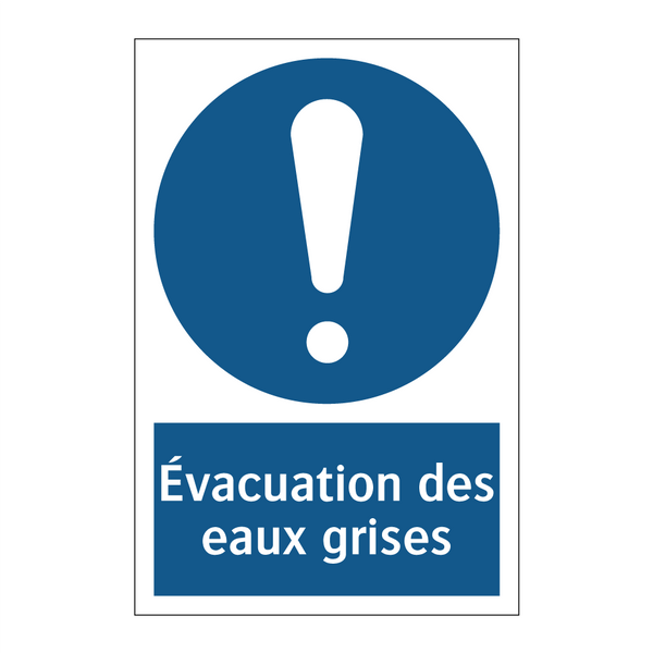 Évacuation des eaux grises