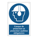 Casque de protection et protection auditive obligatoires