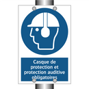 Casque de protection et protection auditive obligatoires