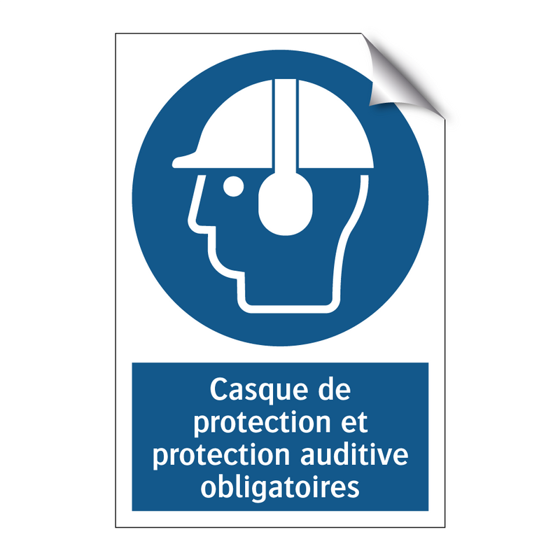 Casque de protection et protection auditive obligatoires