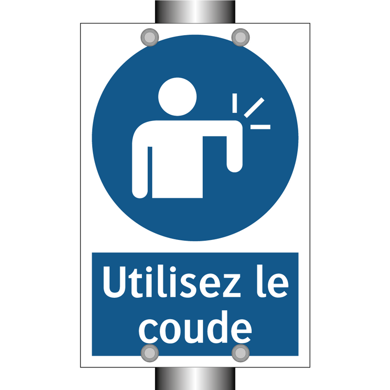 Utilisez le coude