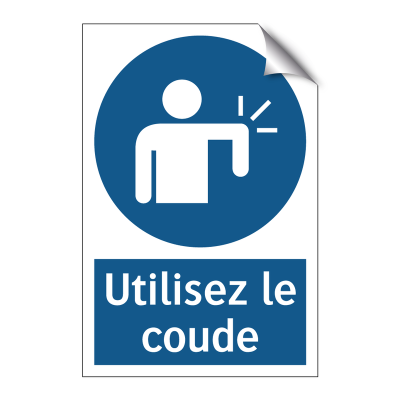 Utilisez le coude