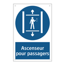 Ascenseur pour passagers