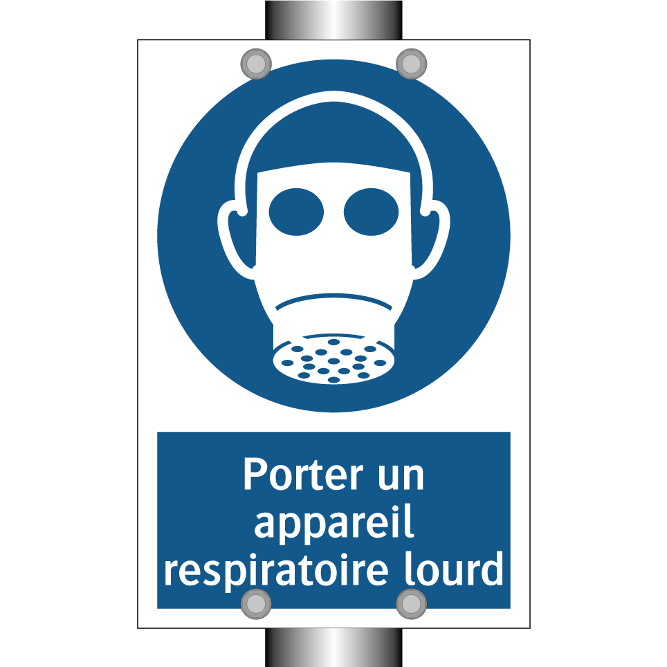 Porter un appareil respiratoire lourd