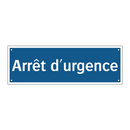 Arrêt d'urgence
