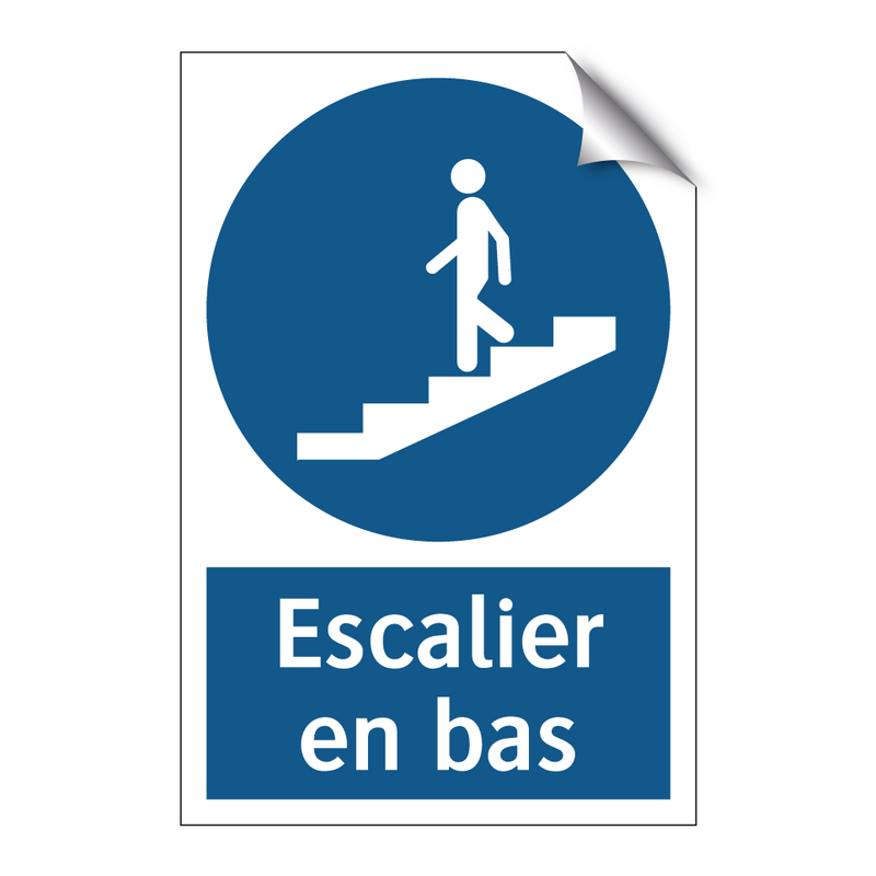 Escalier en bas