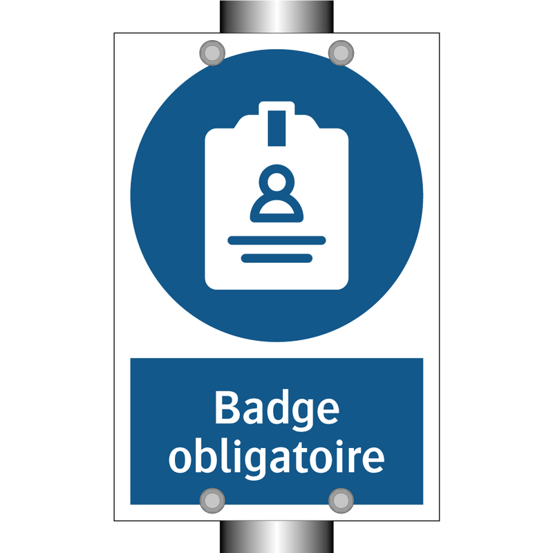 Badge obligatoire