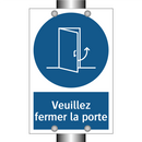 Veuillez fermer la porte