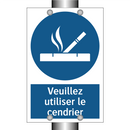 Veuillez utiliser le cendrier