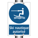 Ski nautique autorisé