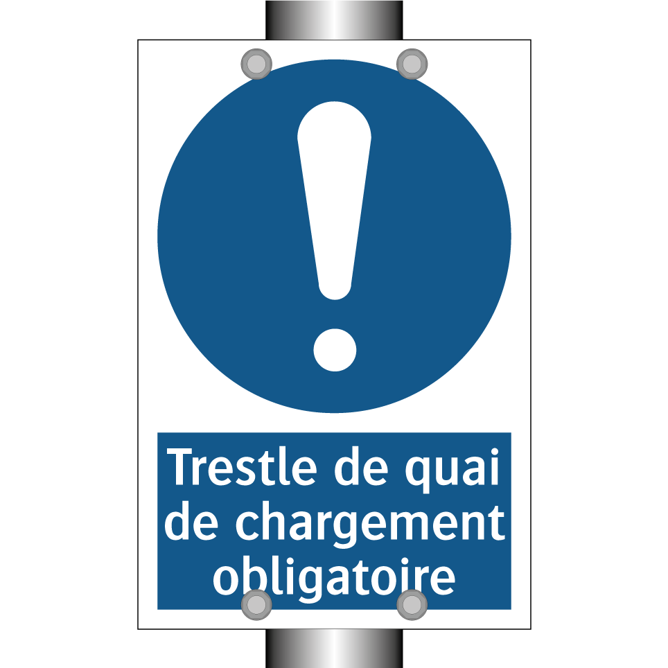 Trestle de quai de chargement obligatoire