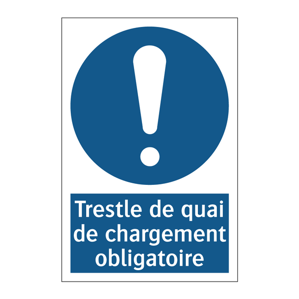 Trestle de quai de chargement obligatoire