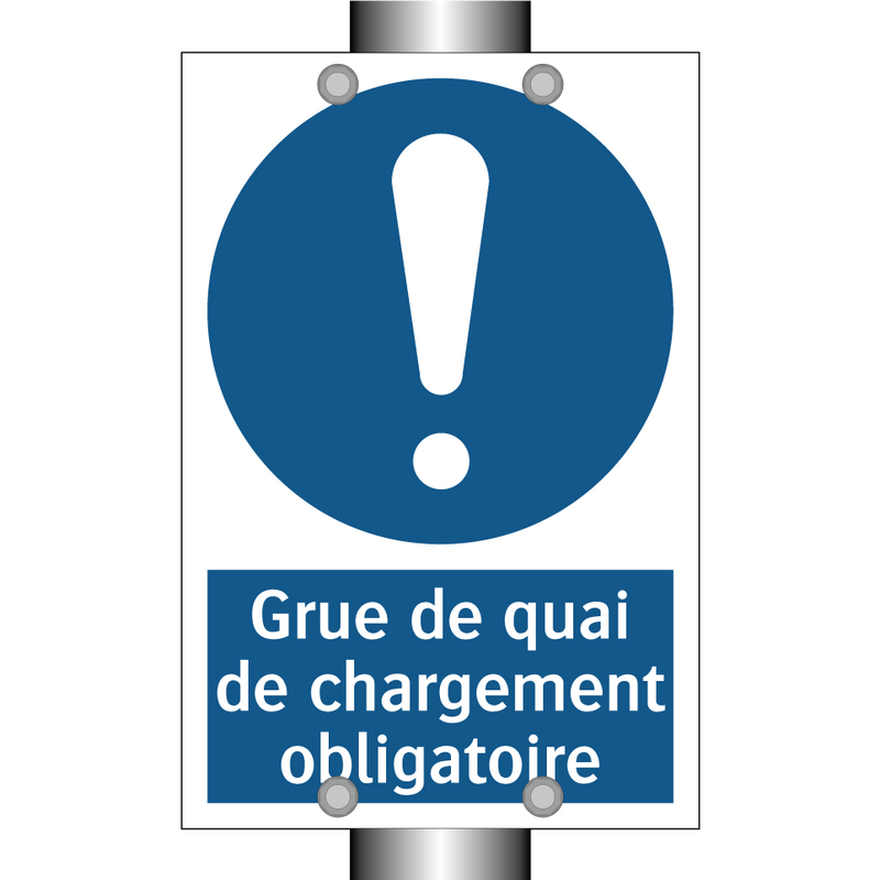Grue de quai de chargement obligatoire