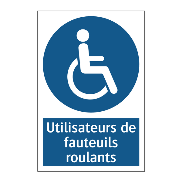 Utilisateurs de fauteuils roulants