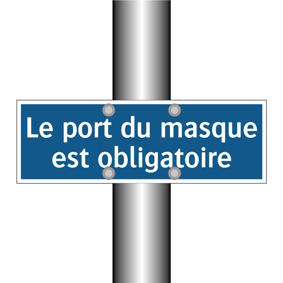 Le port du masque est obligatoire.