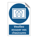 Veuillez essuyer vos chaussures