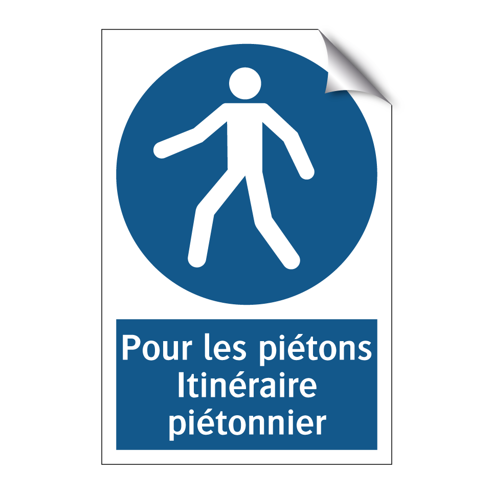 Pour les piétons Itinéraire piétonnier