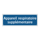 Appareil respiratoire supplémentaire