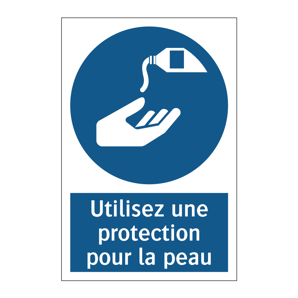 Utilisez une protection pour la peau