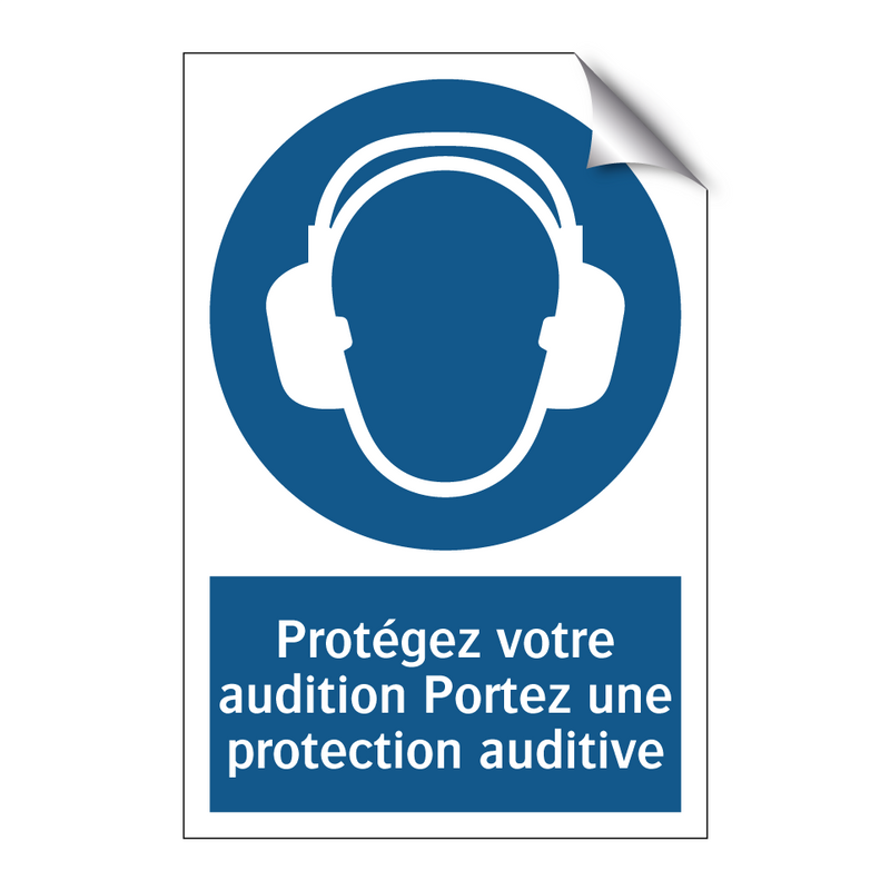 Protégez votre audition Portez une protection auditive