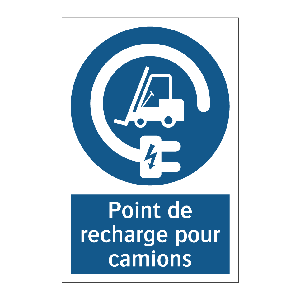 Point de recharge pour camions