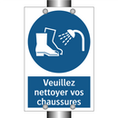 Veuillez nettoyer vos chaussures