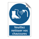 Veuillez nettoyer vos chaussures
