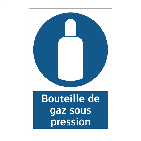 Bouteille de gaz sous pression