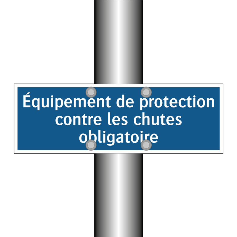Équipement de protection contre les chutes obligatoire