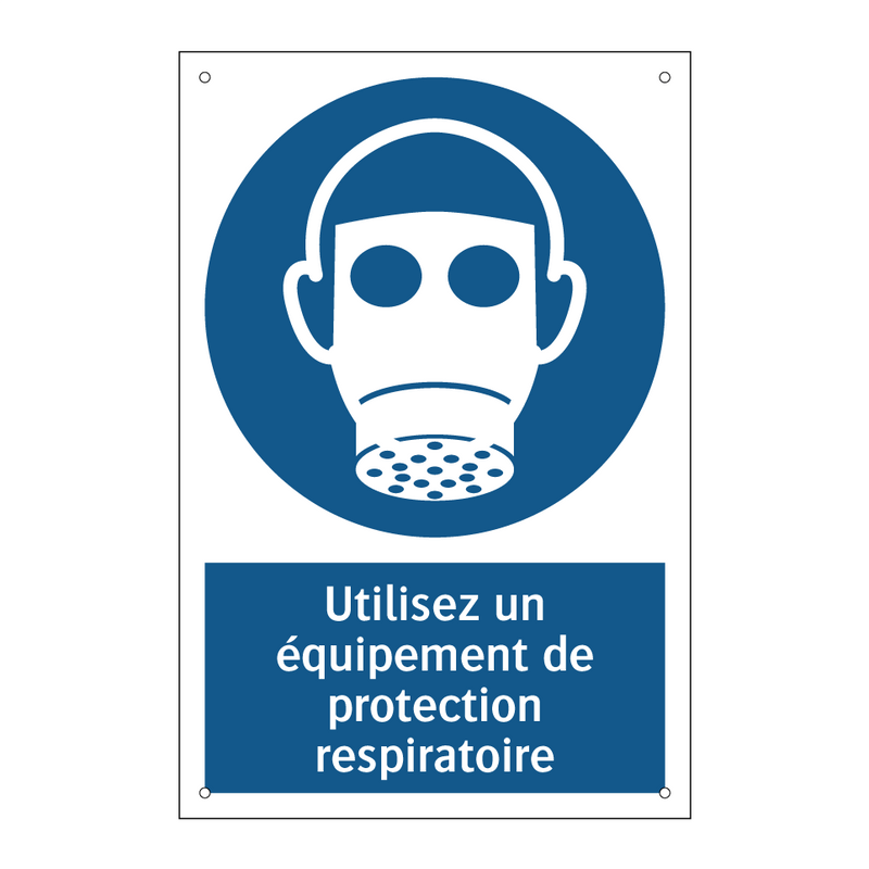 Utilisez un équipement de protection respiratoire