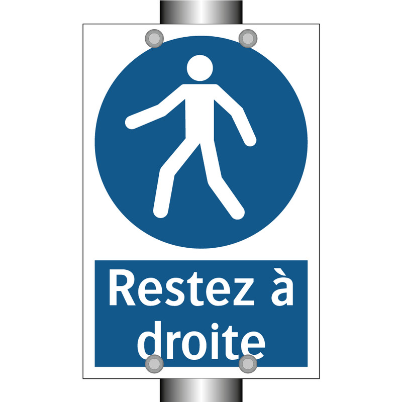 Restez à droite