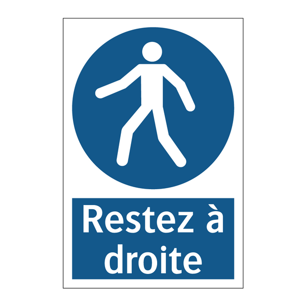 Restez à droite