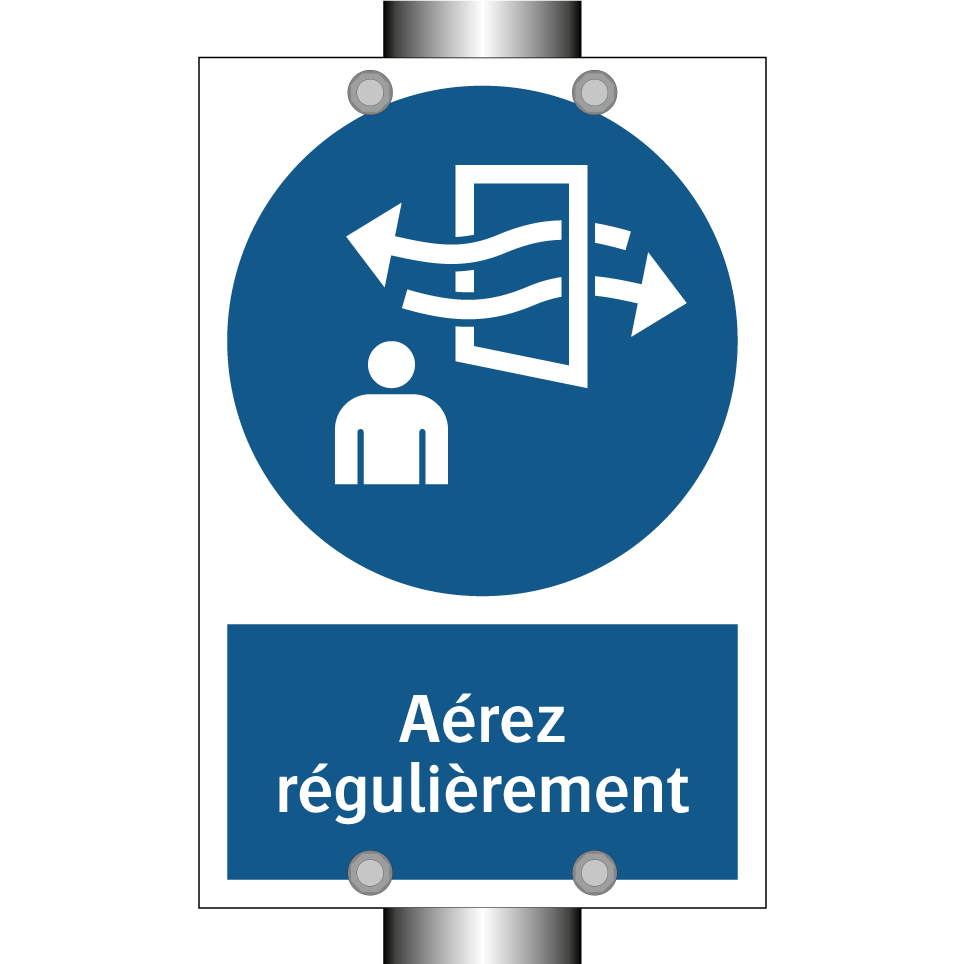 Aérez régulièrement