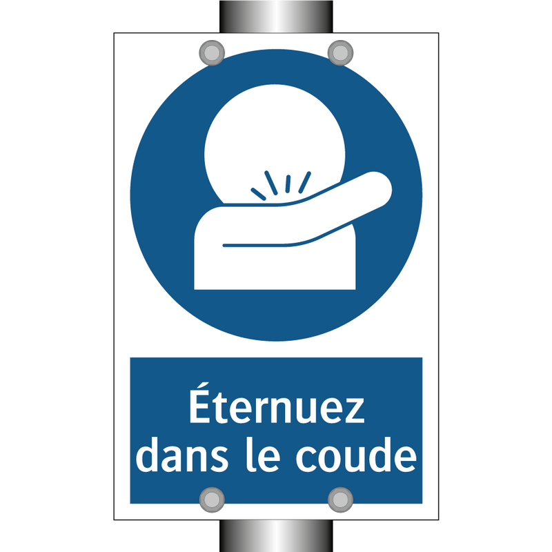 Éternuez dans le coude