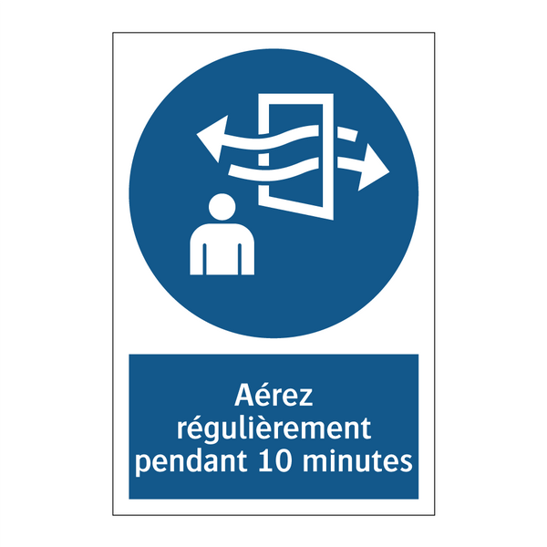 Aérez régulièrement pendant 10 minutes