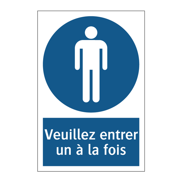 Veuillez entrer un à la fois