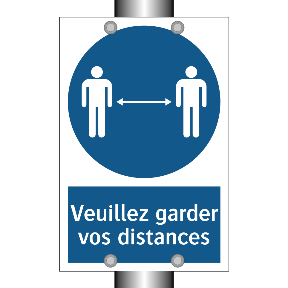 Veuillez garder vos distances