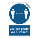 Veuillez garder vos distances