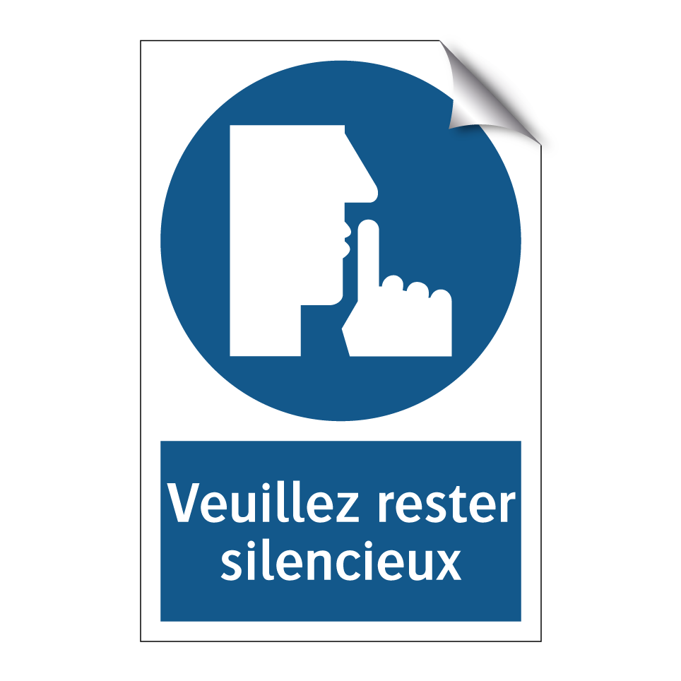 Veuillez rester silencieux