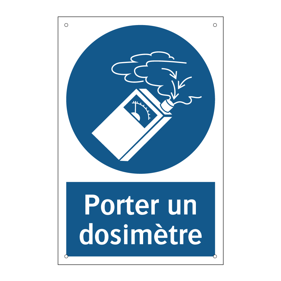 Porter un dosimètre