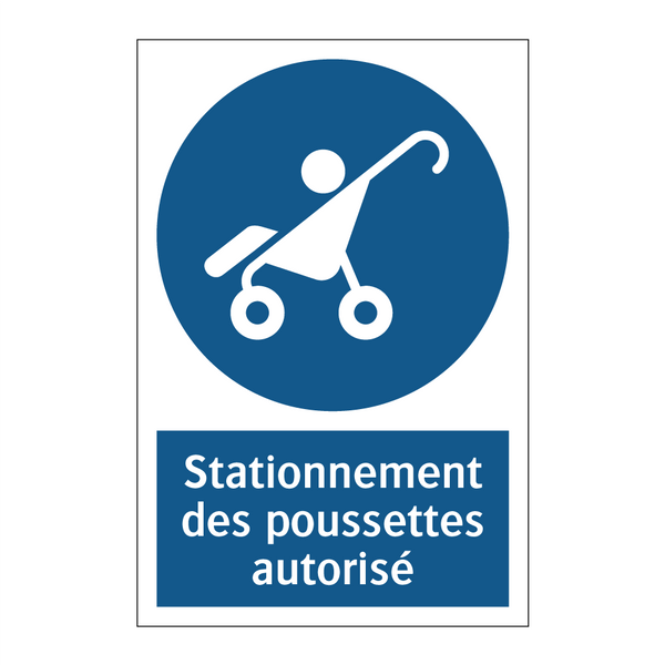 Stationnement des poussettes autorisé