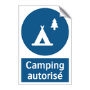 Camping autorisé