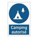 Camping autorisé
