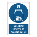 Veuillez insérer le pourboire ici