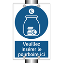 Veuillez insérer le pourboire ici