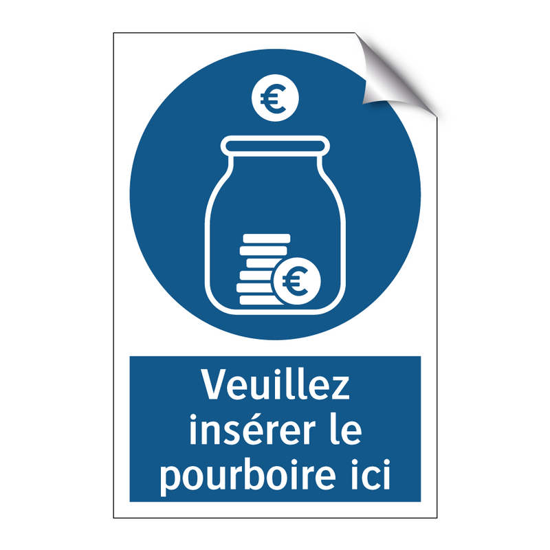 Veuillez insérer le pourboire ici