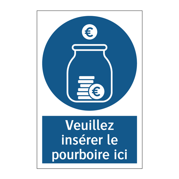 Veuillez insérer le pourboire ici