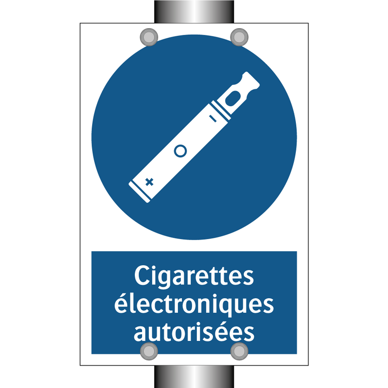 Cigarettes électroniques autorisées