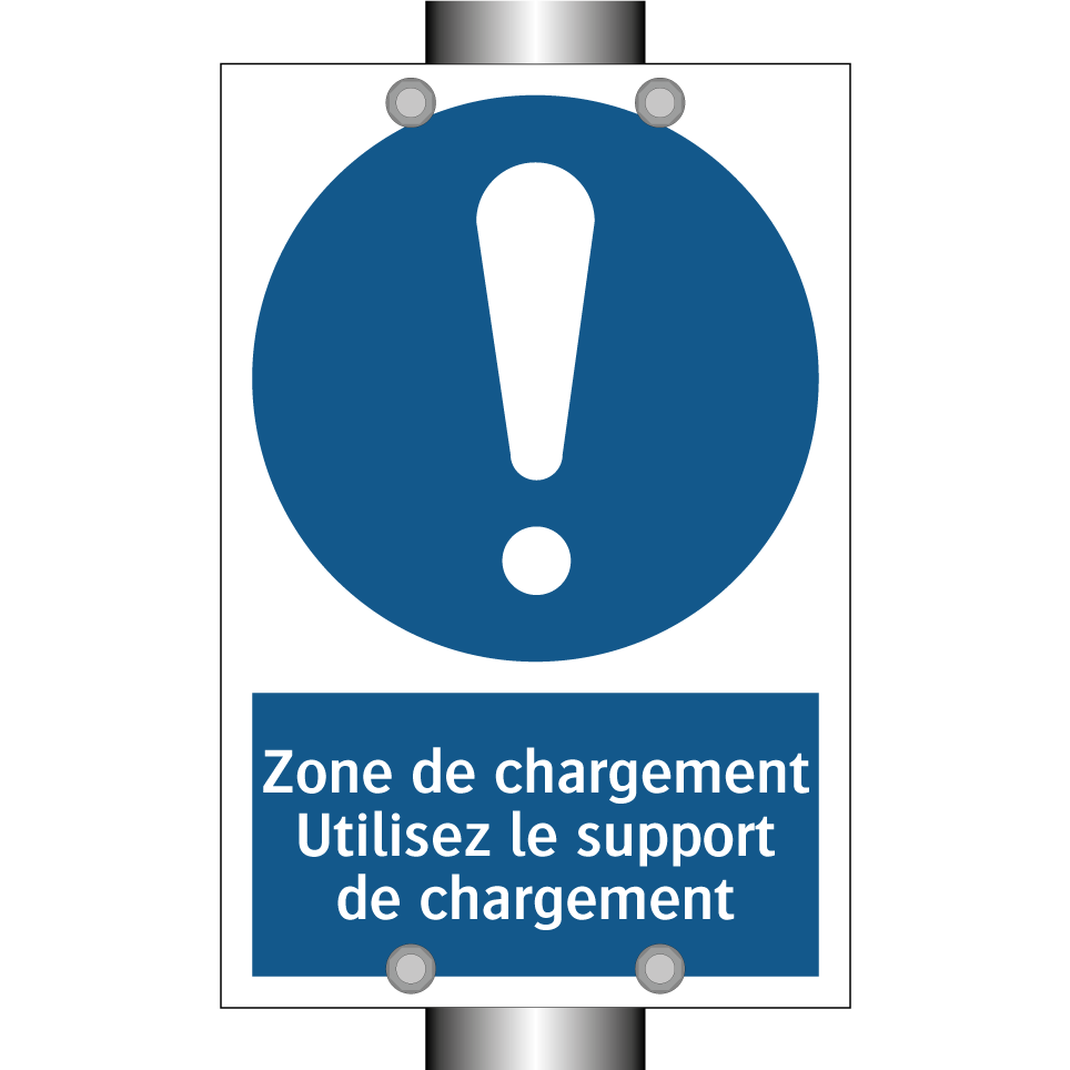 Zone de chargement Utilisez le support de chargement