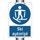 Ski autorisé